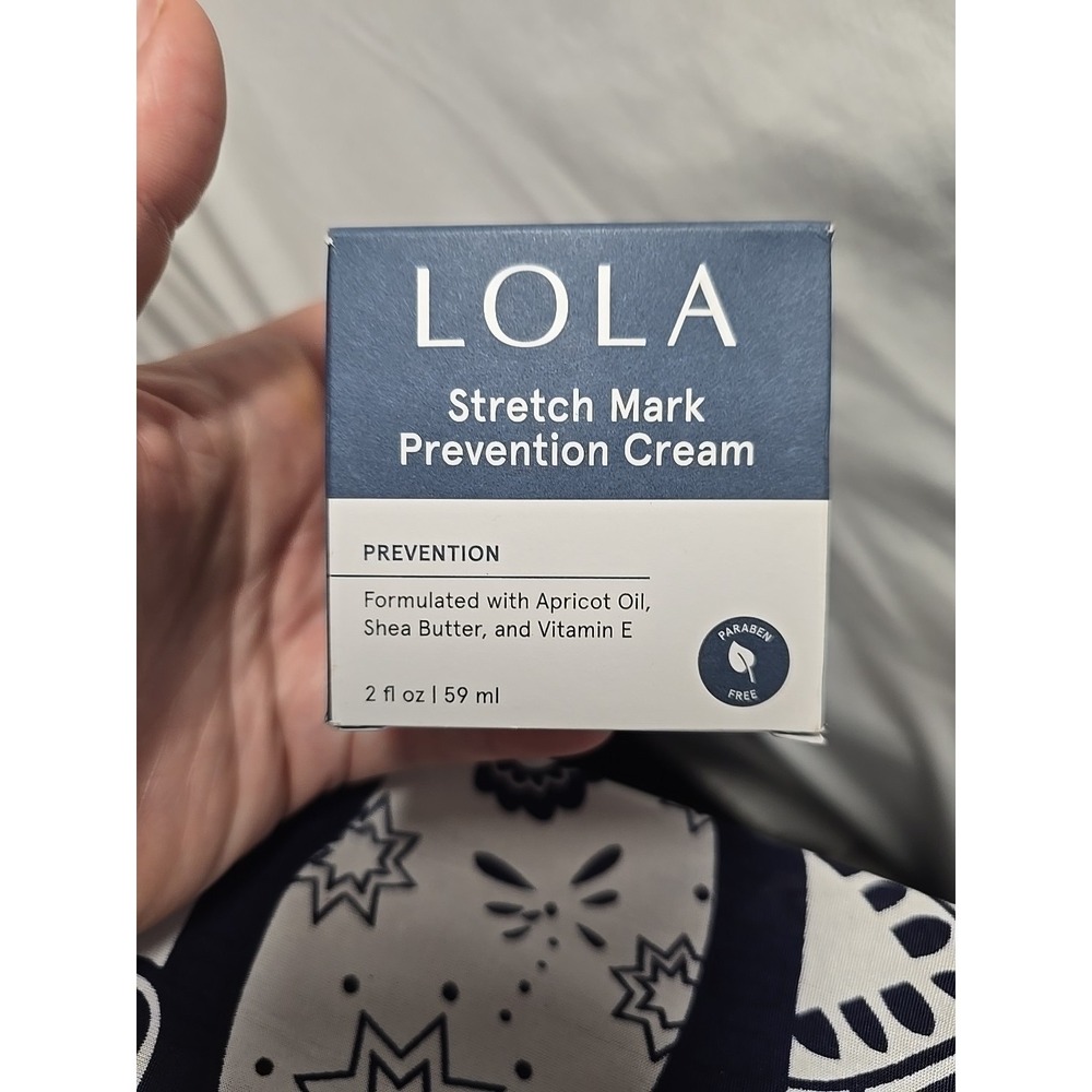 Lola Maternity Stretch Mark Prevention Cream 2 Fl Oz NIPS Paraben Free H28V01